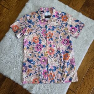 Selected People x Liberty London Button Up Shirt Unisex Nonbinary Women's 16